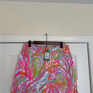 Brand New Lilly Pulitzer Marigold Skort - Size 8